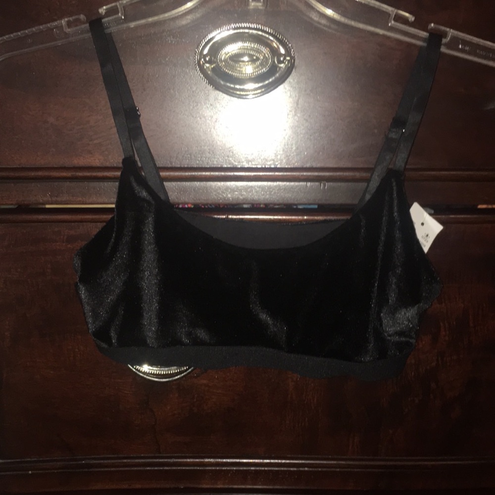 Black Velvet Bralette